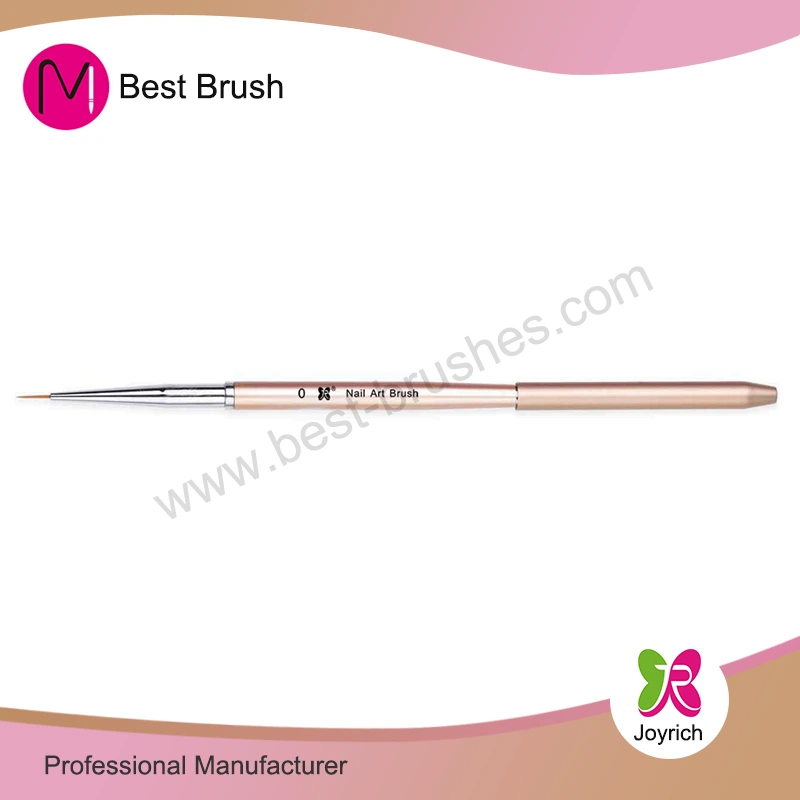 Gouden metalen pet nail art borstel